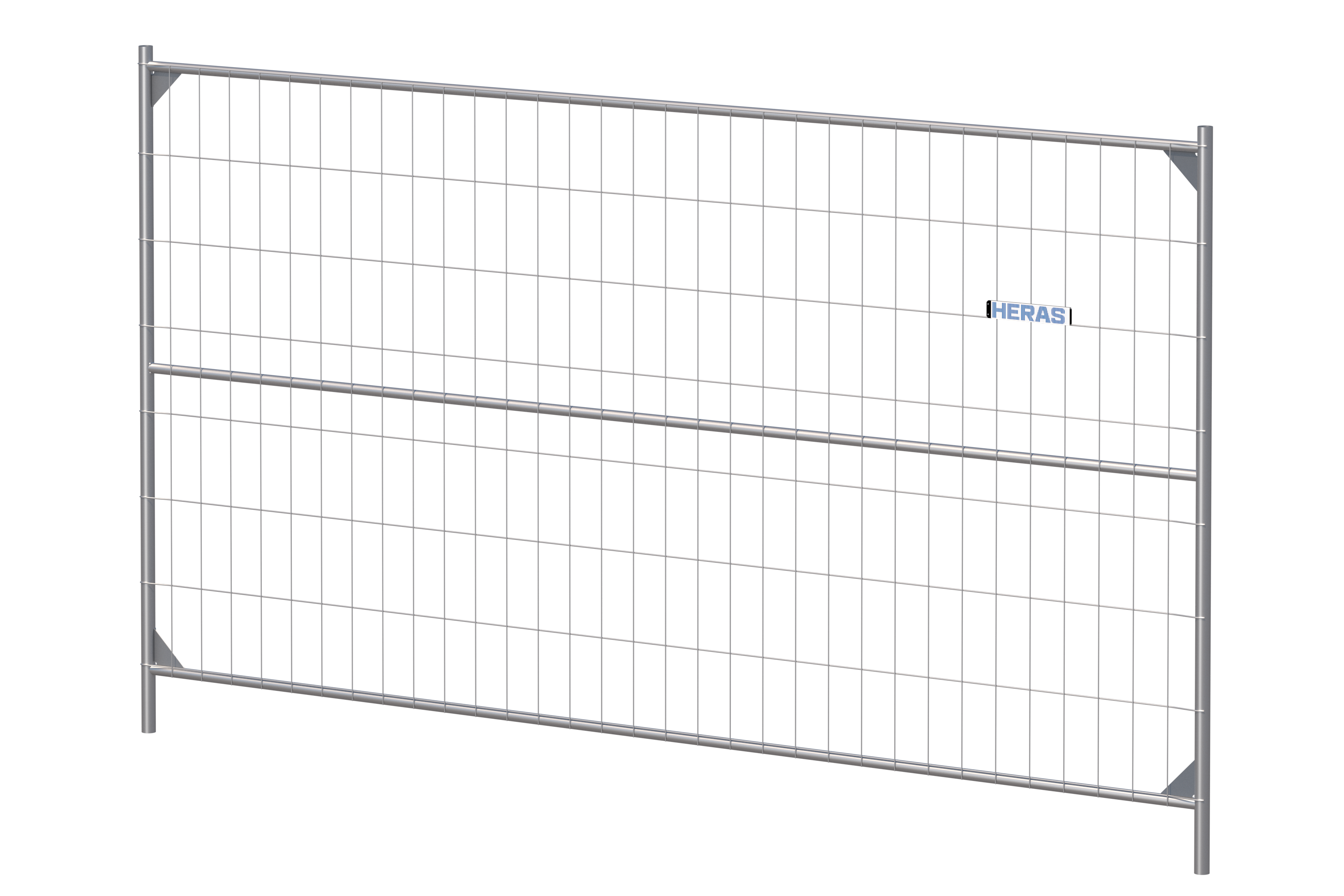Mobilzaun M400 + Verstärkungsecken + R-H