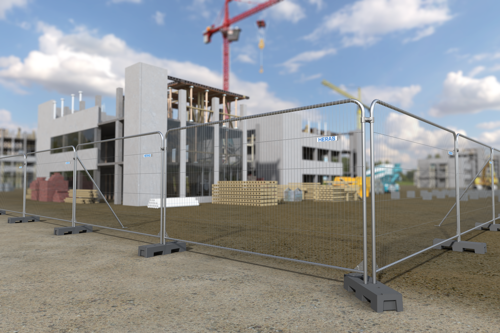 Mobile Fence Round Top Anti Climb-2