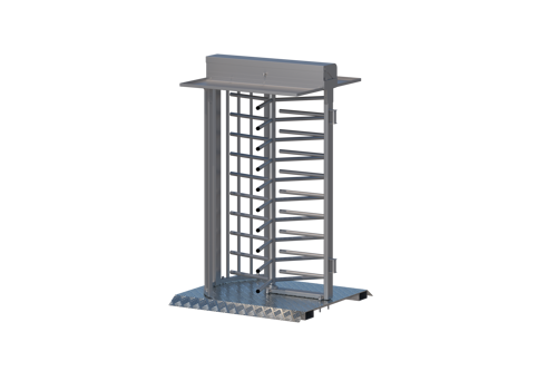 Turnstile complete B700 on metal base
