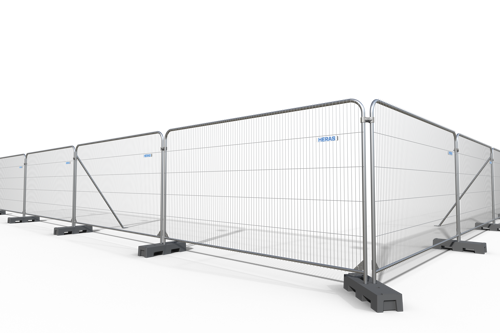 Mobile Fence Round Top Anti Climb