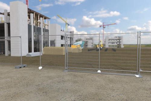 Sliding fence construction set-4