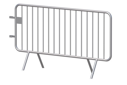 Barrière de police M115 - 14 barres